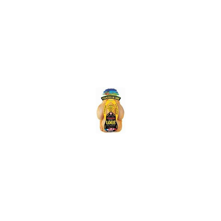 Poulet fermier jaune de LOUE Label Rouge