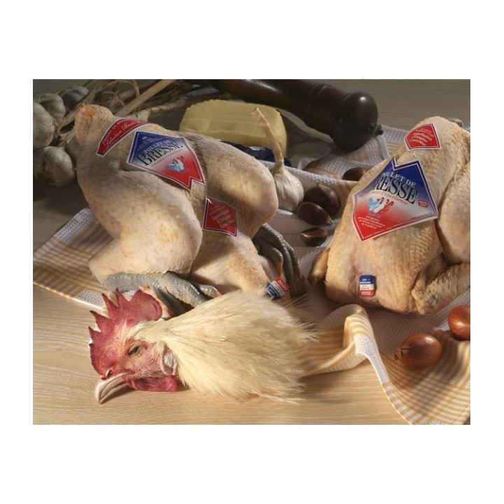 Poulet de Bresse effilé