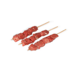 Brochette d'agneau nature