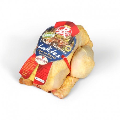 Poulet fermier jaune des Landes Label Rouge