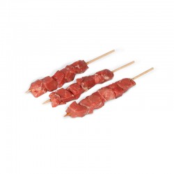 Brochette d'agneau nature