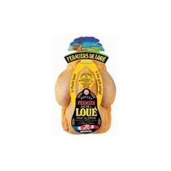 Poulet fermier jaune de LOUE Label Rouge